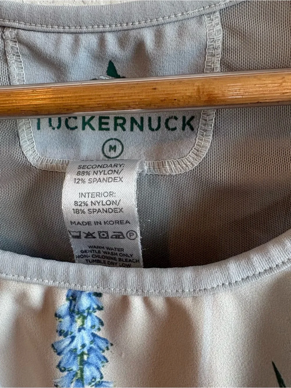 Tuckernuck Tnuck Floral Sports Bra Size Medium